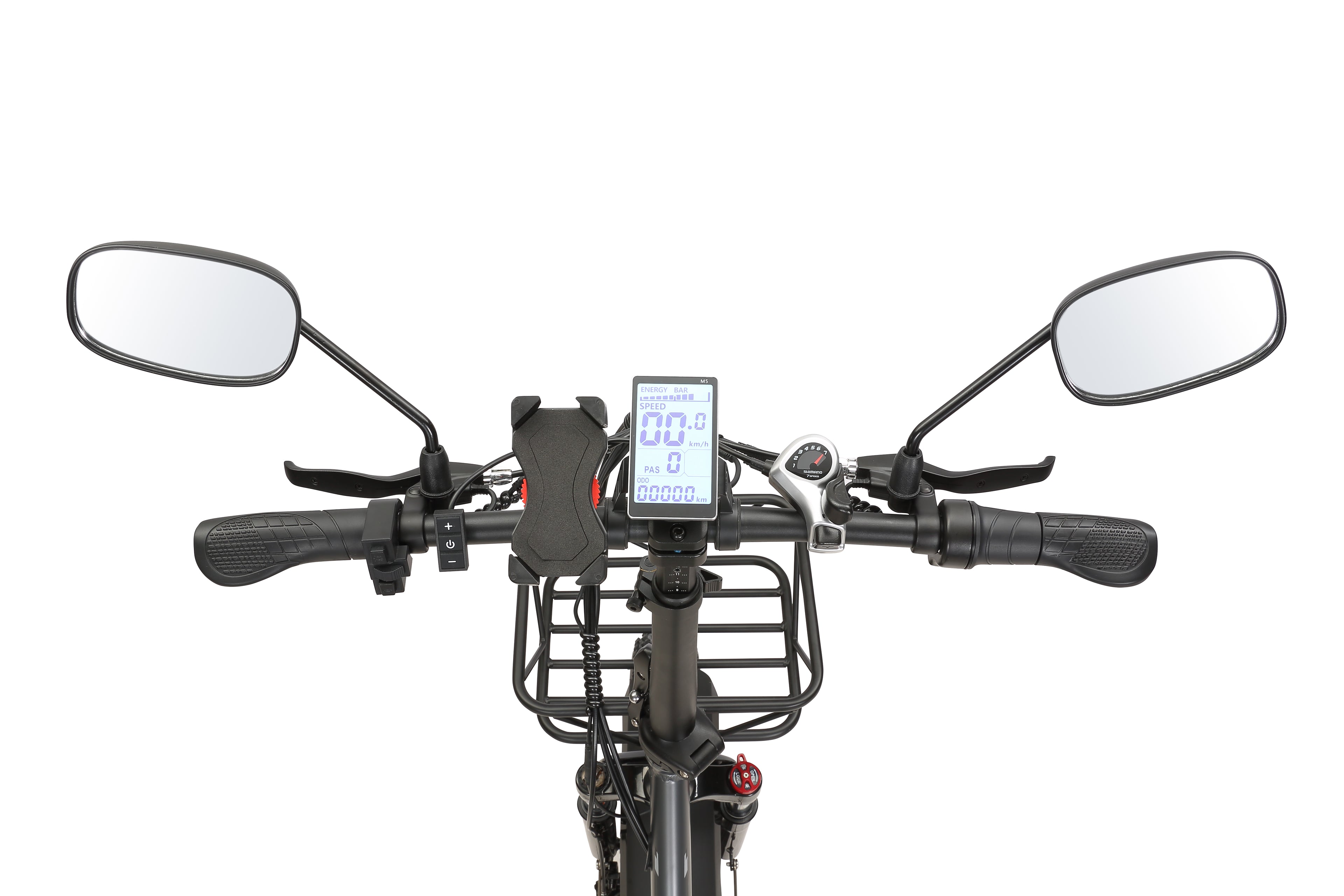 4.0 Fat Tire Electric Bike, 20 Inch Adult Electric Bike, 1000W Peak Motor, 48V 15AH Lithium Battery, 7 Speed Variable, Commuter Electric Bike, UL2849